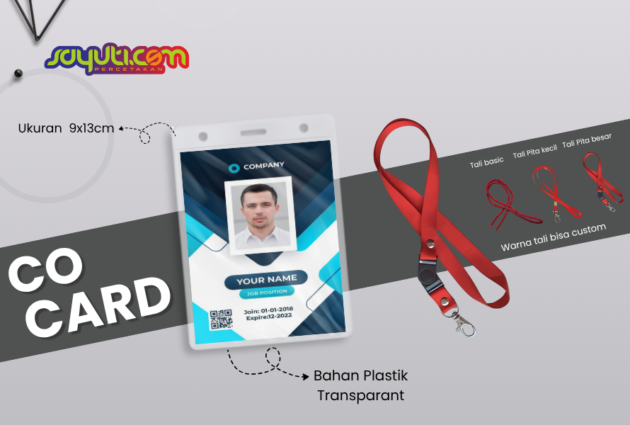 plastik Co card + AC260 + Tali besar